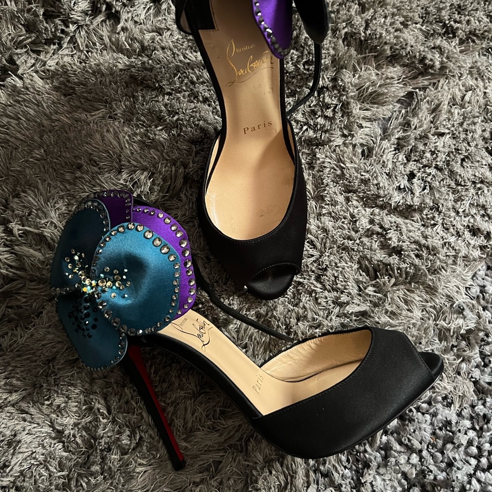Christian Louboutin heels size 36 in very good condition